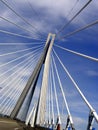 Rio Antirio Bridge Royalty Free Stock Photo