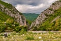 Rioni river canyon Royalty Free Stock Photo