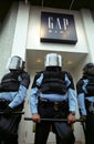 Riot Police Royalty Free Stock Photo