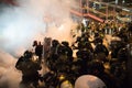 Riot police in Hong Kong