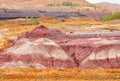 The Riotinto, open mine pit in Spain Royalty Free Stock Photo