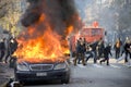 Riots in athens 18_12_08 Royalty Free Stock Photo