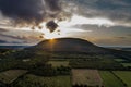 Rip Mountain, Rip Hill in central bohemia in Czech Republic Royalty Free Stock Photo