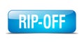 rip-off button Royalty Free Stock Photo