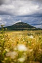 Rip: A sacred mountain in the Czech Republic Royalty Free Stock Photo