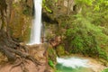 Ripaljka waterfall near Soko Banja Royalty Free Stock Photo