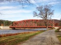 The Riparius Bridge Royalty Free Stock Photo