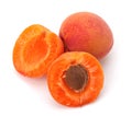 Ripe apricot fruit