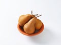 Ripe Bosc pears