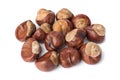 Ripe chestnuts