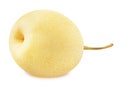 Ripe chinese pear isolated Royalty Free Stock Photo