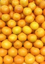 Ripe clementines fruits