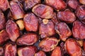 Ripe dates texture background