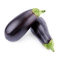 Ripe eggplants Royalty Free Stock Photo