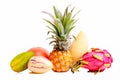 Ripe exotic fruits Royalty Free Stock Photo