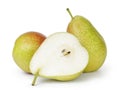 Ripe forelle pears Royalty Free Stock Photo