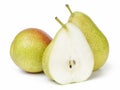 Ripe forelle pears Royalty Free Stock Photo