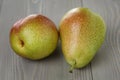 Ripe forelle pears Royalty Free Stock Photo