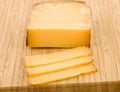 Ripe French cheese