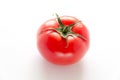 Ripe fresh red tomato isolated on white background Royalty Free Stock Photo
