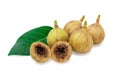 Ripe fruit Ficus Racemosa, fig or cluster fig. Fig Royalty Free Stock Photo