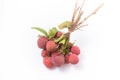 Ripe fruit of the lychee (Litchi chinensis)