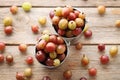gooseberries fruit Royalty Free Stock Photo