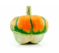 Ripe Gourds Vegetable Hybrid Isolated on White Royalty Free Stock Photo