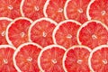 Ripe grapefruits background