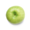 Ripe green apple isolated Royalty Free Stock Photo