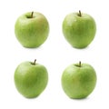 Ripe green apple Royalty Free Stock Photo