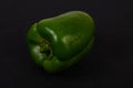Ripe green bell pepper Royalty Free Stock Photo