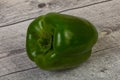 Ripe green bell pepper Royalty Free Stock Photo