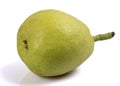 A ripe green pear Royalty Free Stock Photo