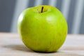 Ripe green and yellow apples Royalty Free Stock Photo