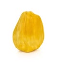 Ripe Jackfruit isolated on white background. Royalty Free Stock Photo