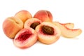 Ripe, juicy peaches.