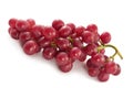 Ripe juicy red grapes Royalty Free Stock Photo