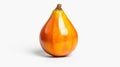 Ripe Lulo Fruit on a Plain White Background Royalty Free Stock Photo