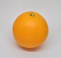 Ripe mandarin with leaves close-up Royalty Free Stock Photo