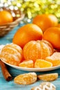 Ripe mandarins Royalty Free Stock Photo