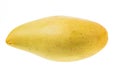 Ripe mango fruit isolated on white background Royalty Free Stock Photo