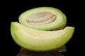 Ripe melon fruit colseup Royalty Free Stock Photo