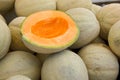 Ripe muskmelon