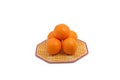 Ripe orange to vibrant good health. Royalty Free Stock Photo