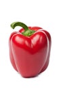 Ripe paprika isolated