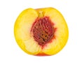 Ripe peach fruit Royalty Free Stock Photo