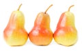 Ripe pears isolated Royalty Free Stock Photo