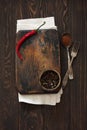 Ripe pears in wood bowl Royalty Free Stock Photo