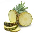 Ripe Pineapple Royalty Free Stock Photo